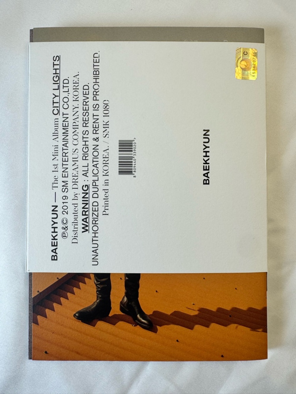 Baekhyun CITY LIGHTS 1st Mini Album CD and Poster - Picture 2 of 16